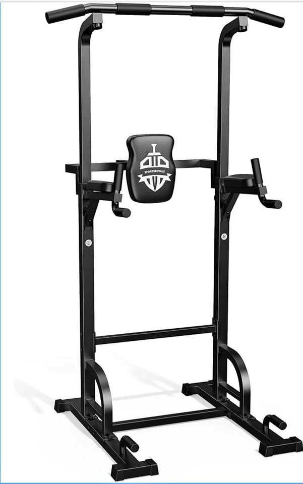 Sportsroyals Power Tower Dip Station Pull Up Bar