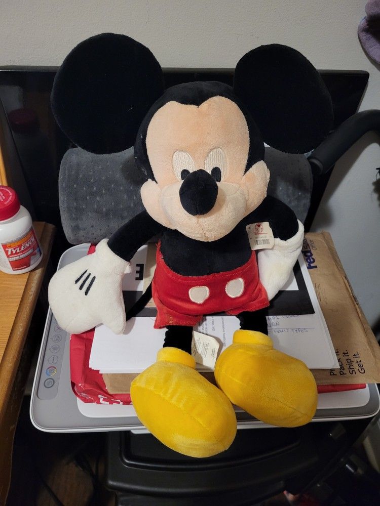 Mickey And Minnie Stuffed Characters - photo 2