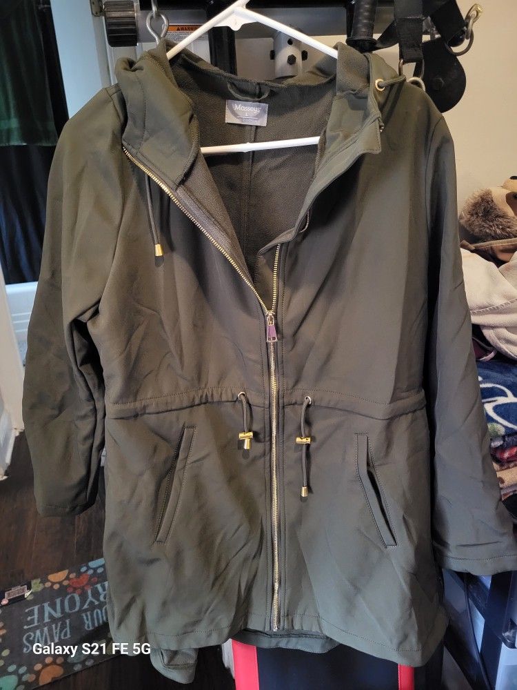 Masseys Olive Zip Jacket - photo 2