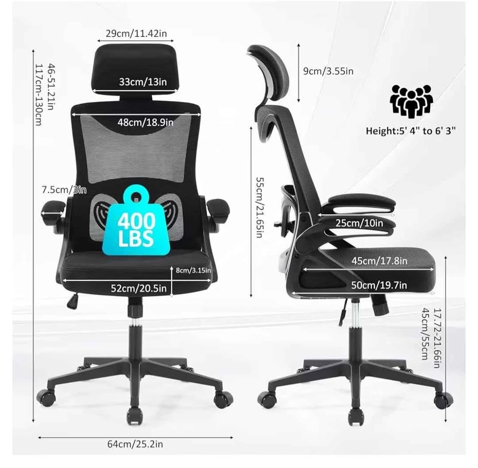 Ergonomic Office Chair with Headrest - photo 2