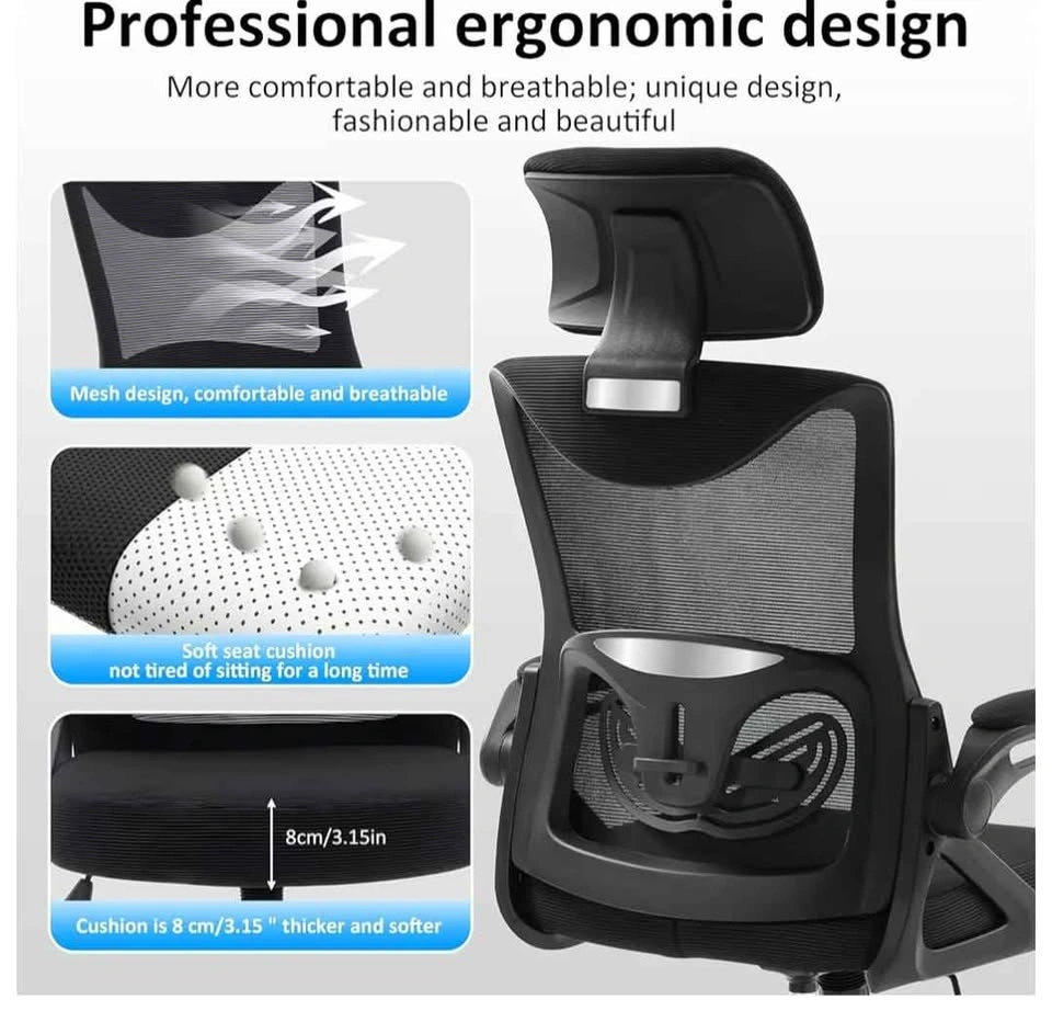 Ergonomic Office Chair with Headrest - photo 3