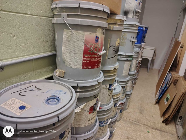 Paint in 5 Gallon Pails
