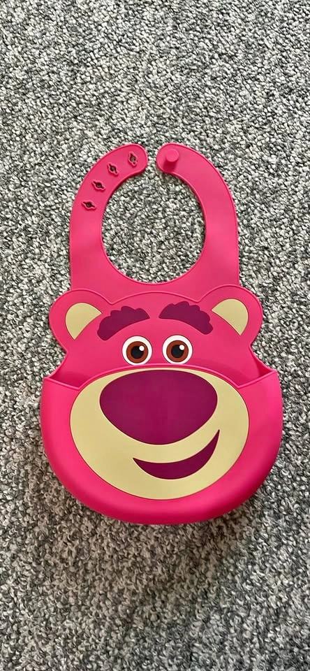 Toy Story Lotso Silicone Baby Bib