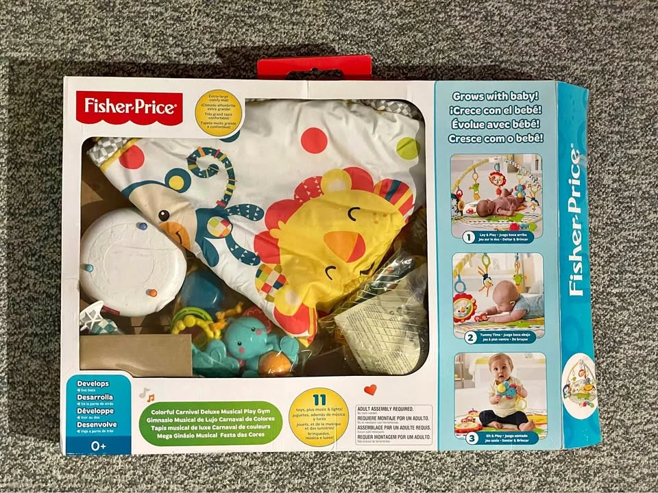 Fisher-Price Baby Gym / Play Mat - All Parts Included