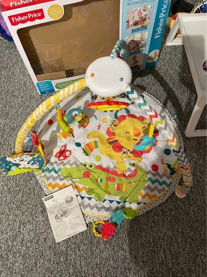 Fisher-Price Baby Gym / Play Mat - All Parts Included - photo 2