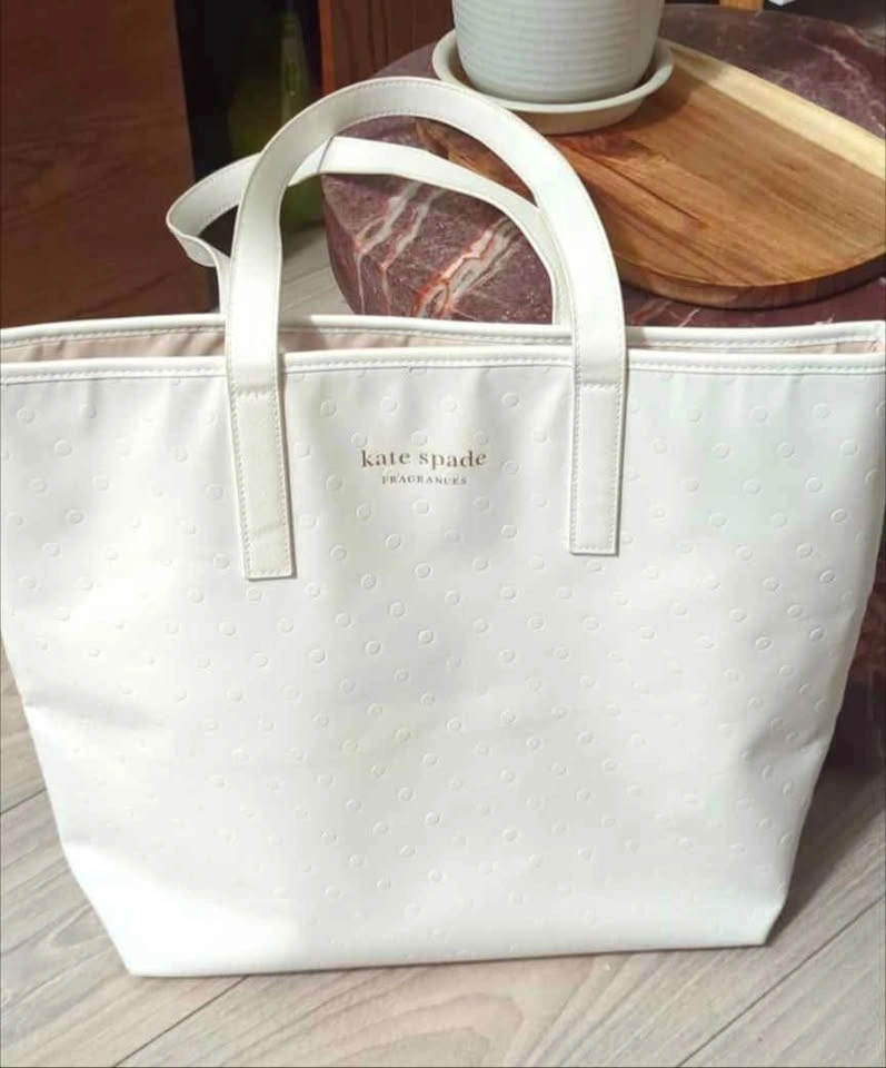 Kate Spade Fragrances White Tote Bag - photo 2