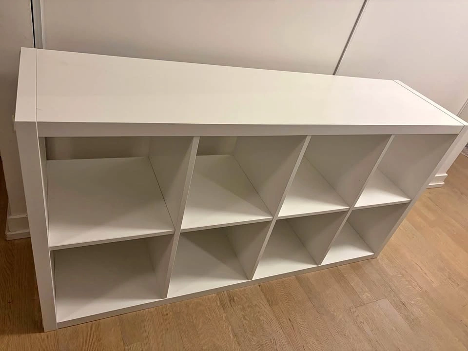 IKEA KALLAX Shelving Unit White 2x4