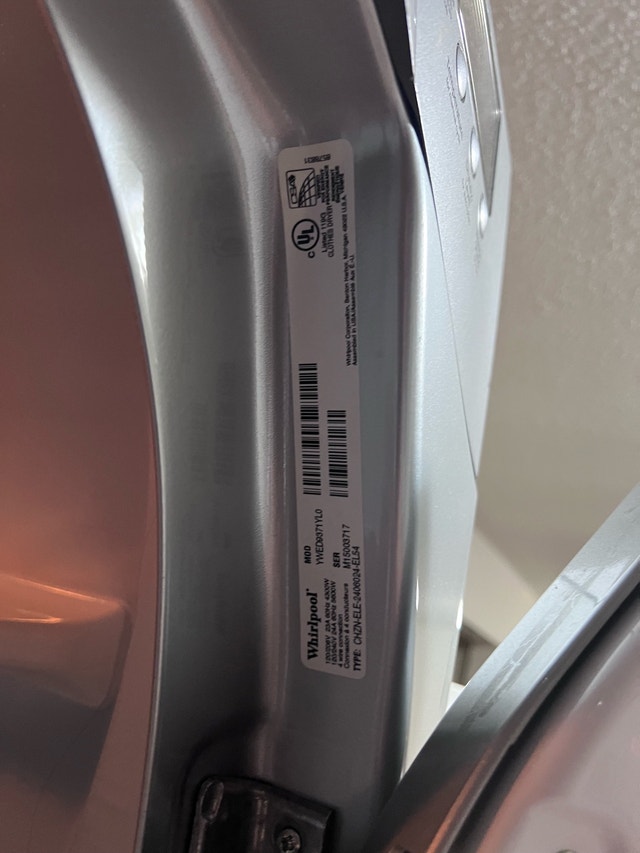 Whirlpool Dryer – Excellent Condition – $400 CAD - photo 5