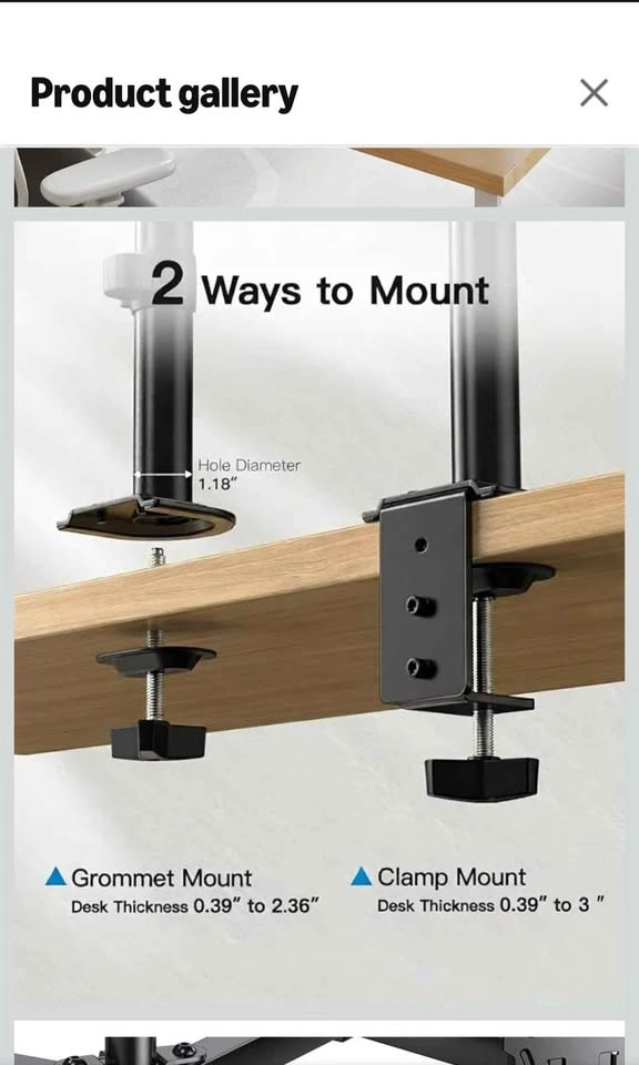 Dual Monitor Arms - photo 3