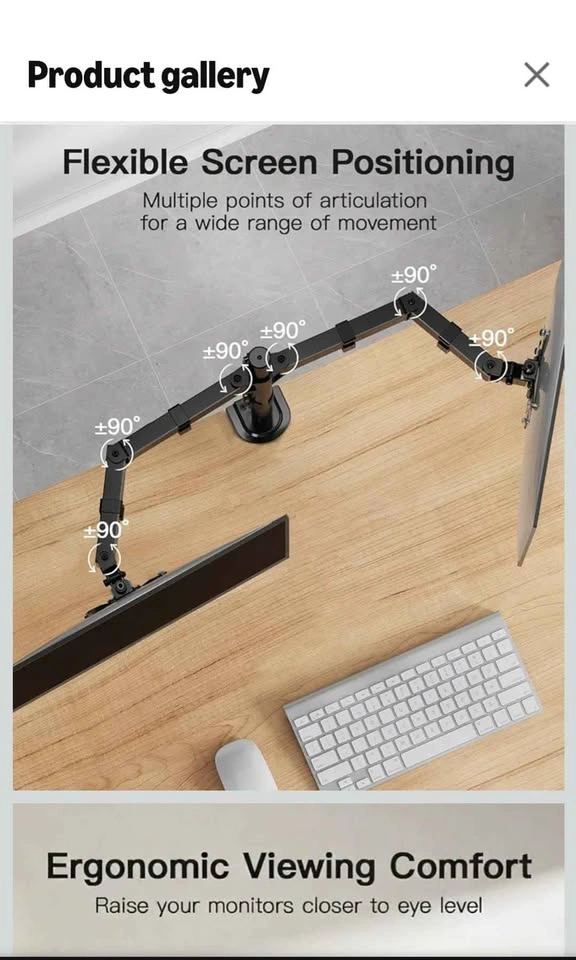 Dual Monitor Arms - photo 4