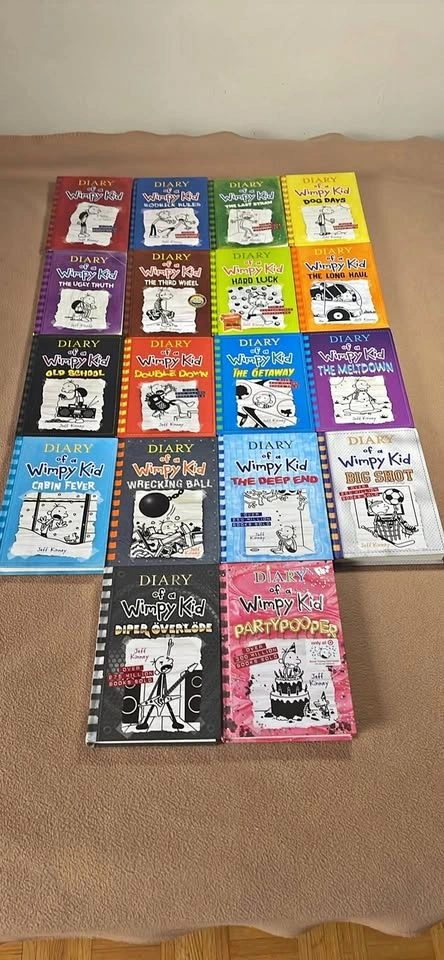 Diary of a Wimpy Kid Books 1-17 + 20