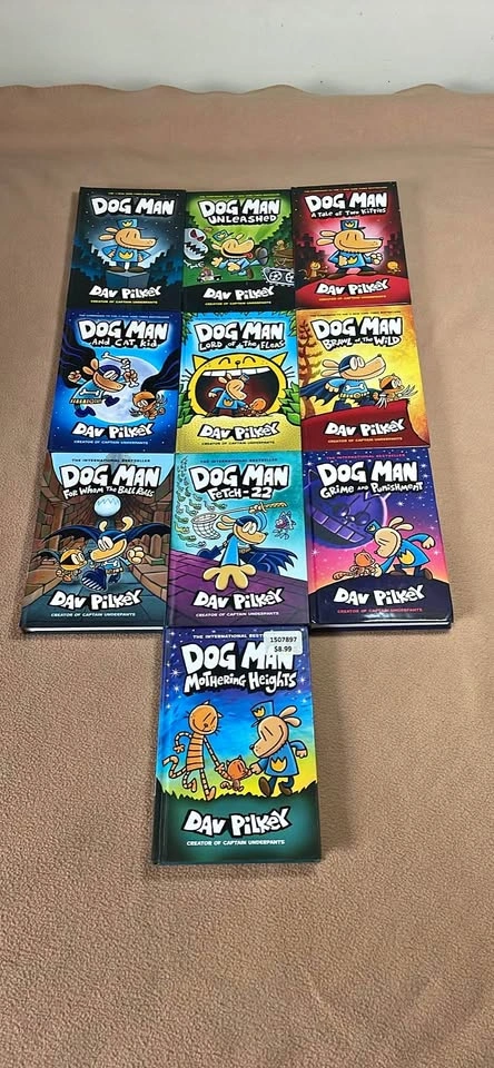 Dog Man set books 1-10