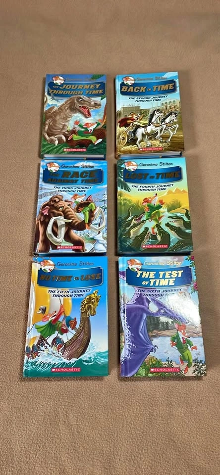 Geronimo Stilton: Journey’s Through Time Books 1-6
