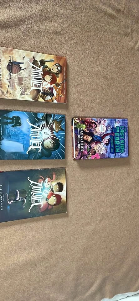 Amulet and Last Kids on Earth Books