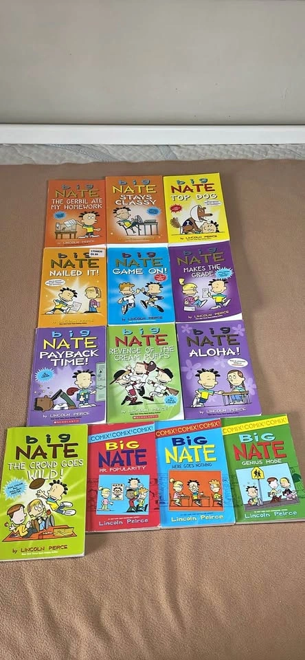 Big Nate Comix Lot