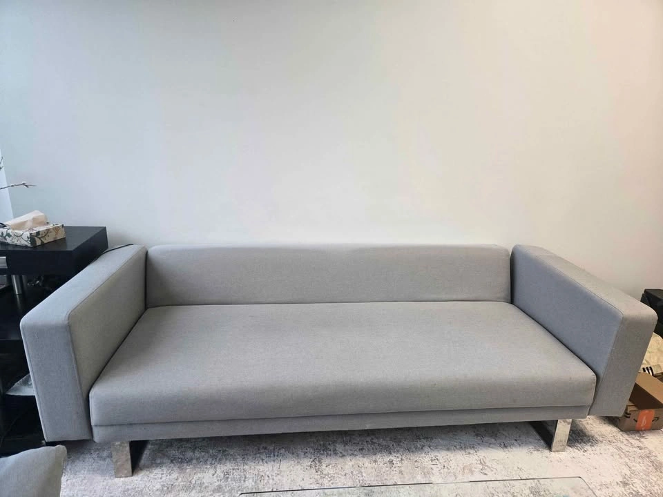 Grey sofa bed/ futon for sale! - photo 2