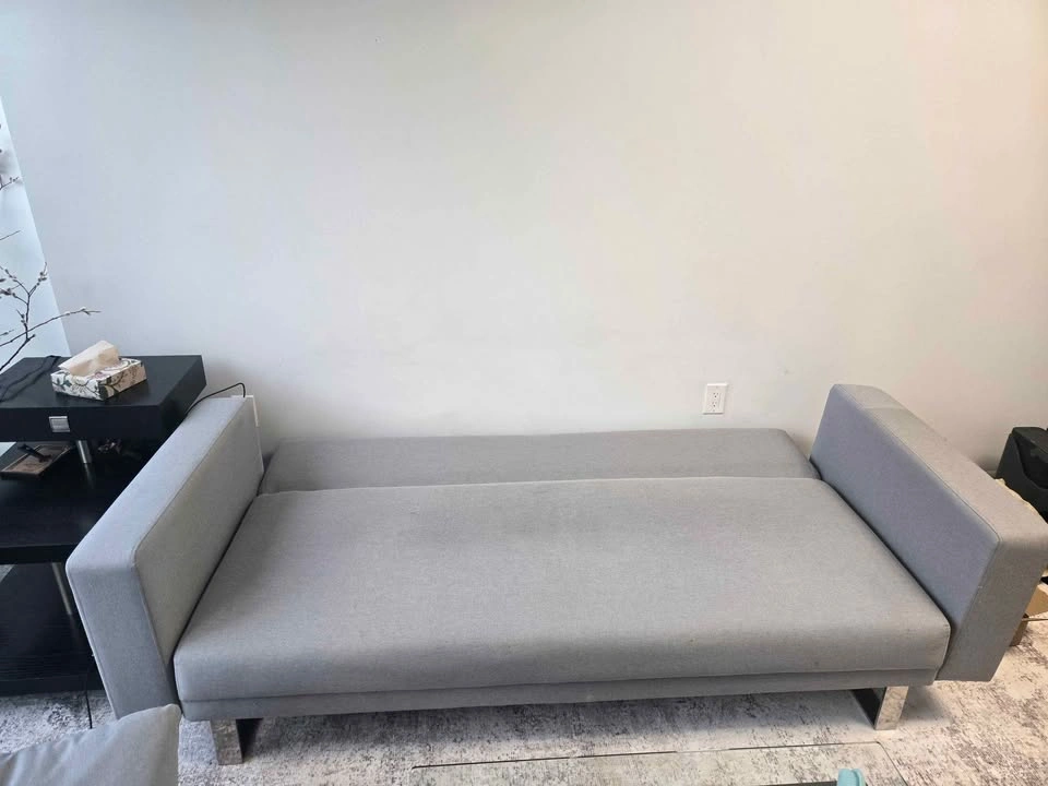 Grey sofa bed/ futon for sale! - photo 3