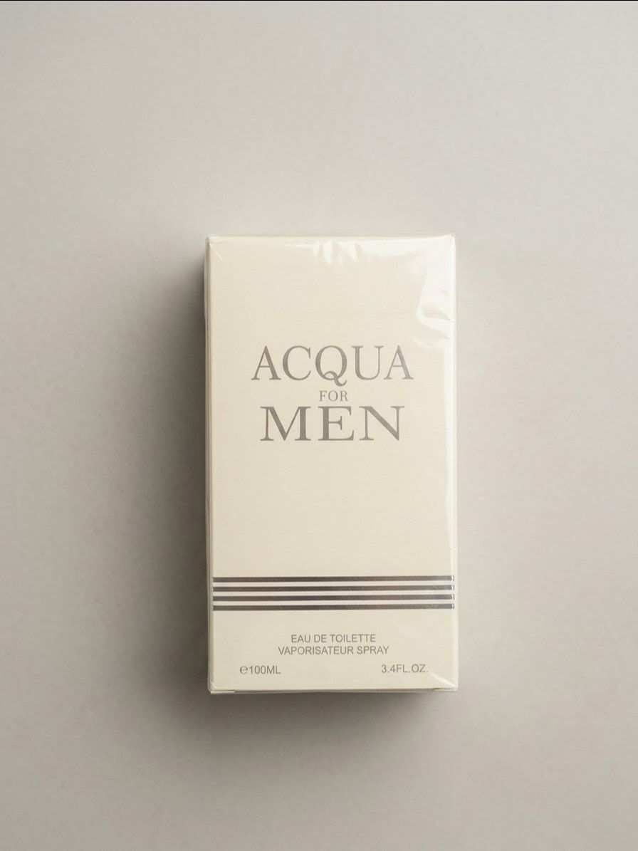 Acqua For Men Cologne 3.4oz / 100ml — Brand New & Factory Sealed