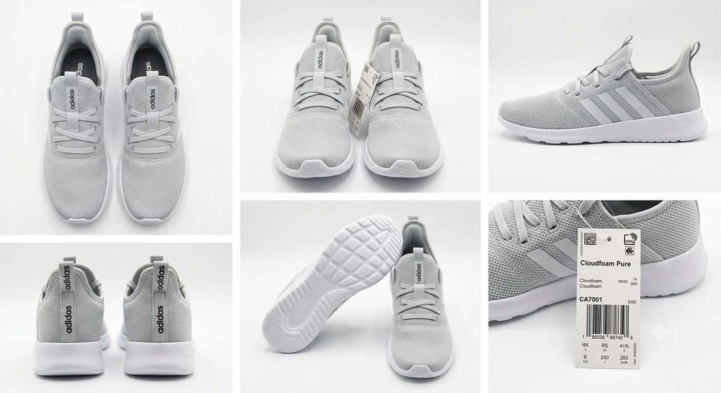 New Adidas Cloudfoam Pure 2.0 Women’s Shoes - Size 7.5 - photo 4
