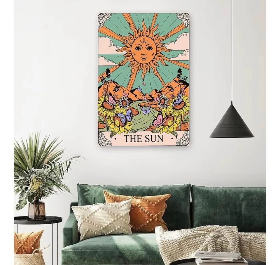 KICHANG Tarot Card Paint by Number Kits - The Star & The Sun - photo 3