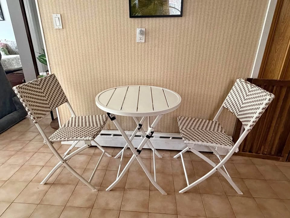 3-Piece Folding Bistro Set