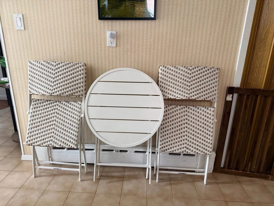 3-Piece Folding Bistro Set - photo 2