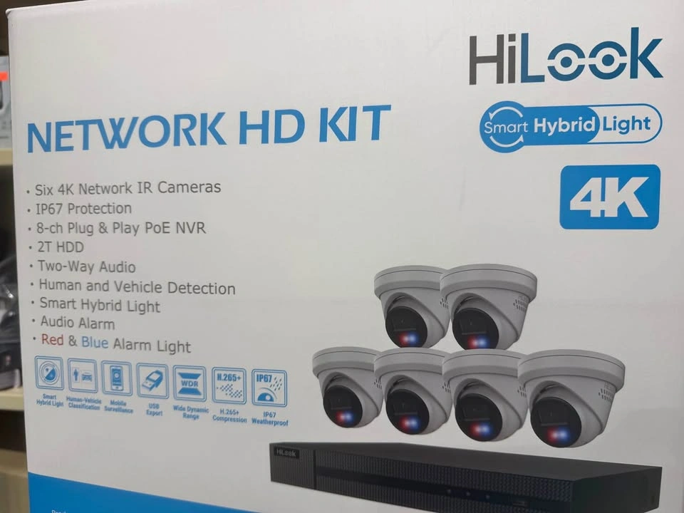 HiLook 4K Network HD Security Camera Kit
