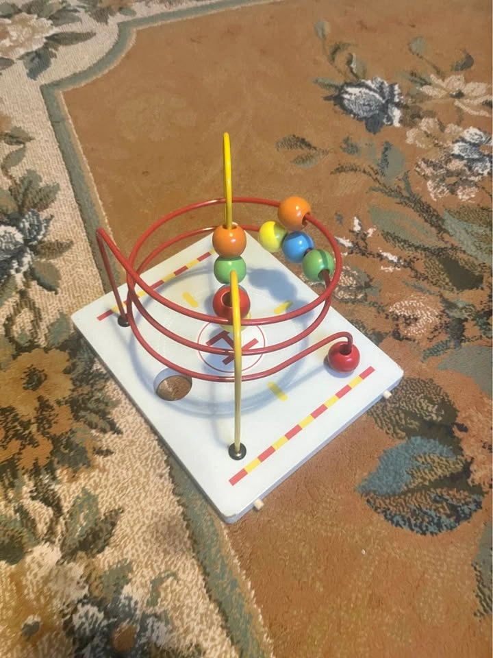 Wooden Bead Maze Toy