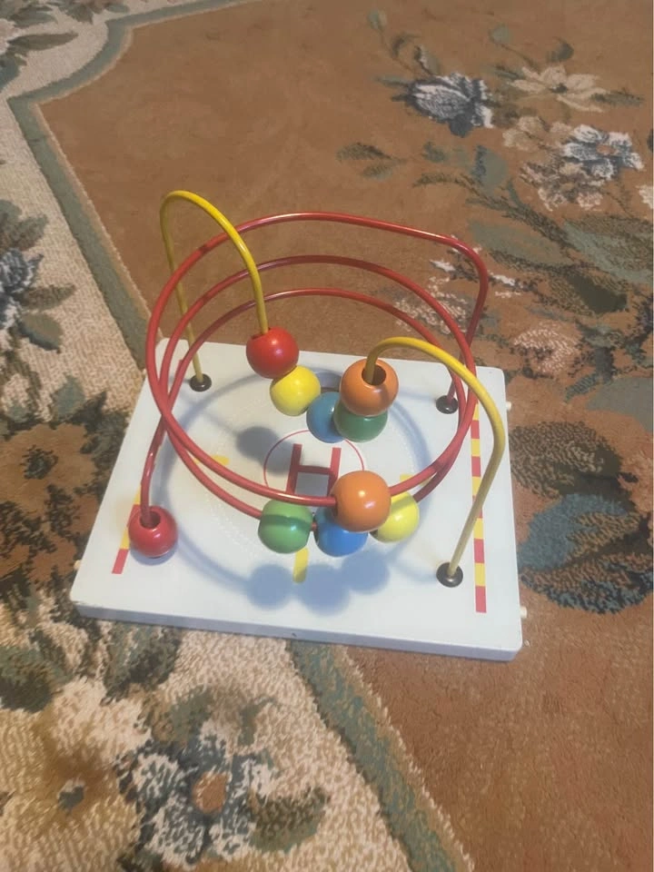Wooden Bead Maze Toy - photo 2