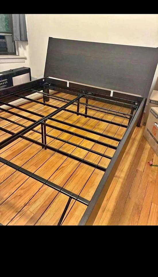 IKEA MALM Queen Size Bed Frame Black-Brown