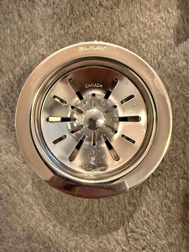 Stainless Steel Elkay Kitchen Sink Drain Strainer