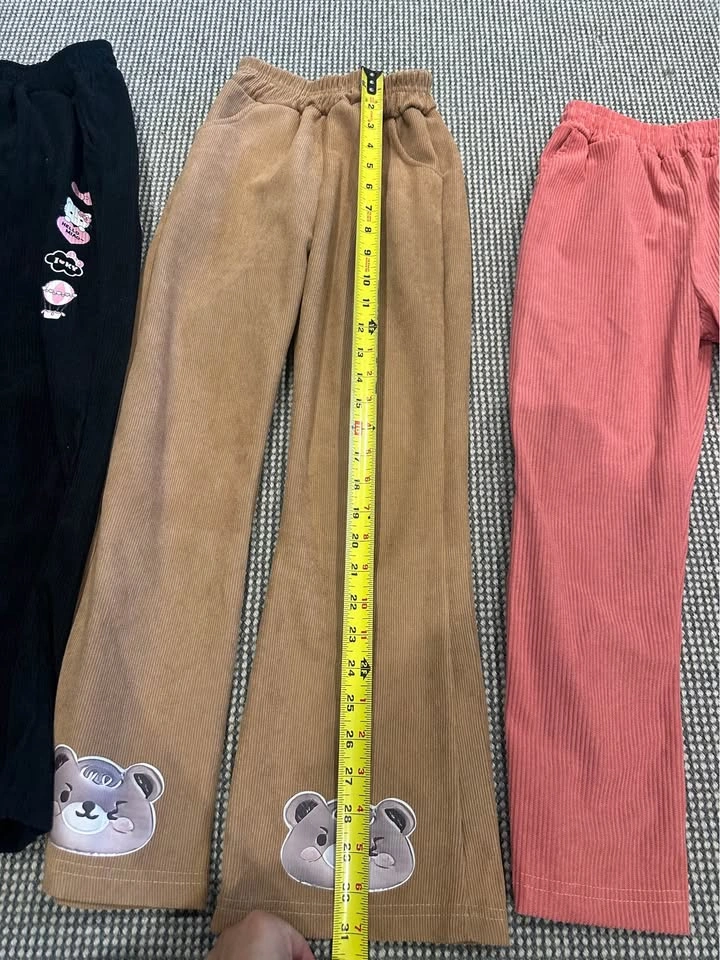 Lot of 3 Girls Corduroy Pants - Size 150 (10-12 yrs) - photo 3