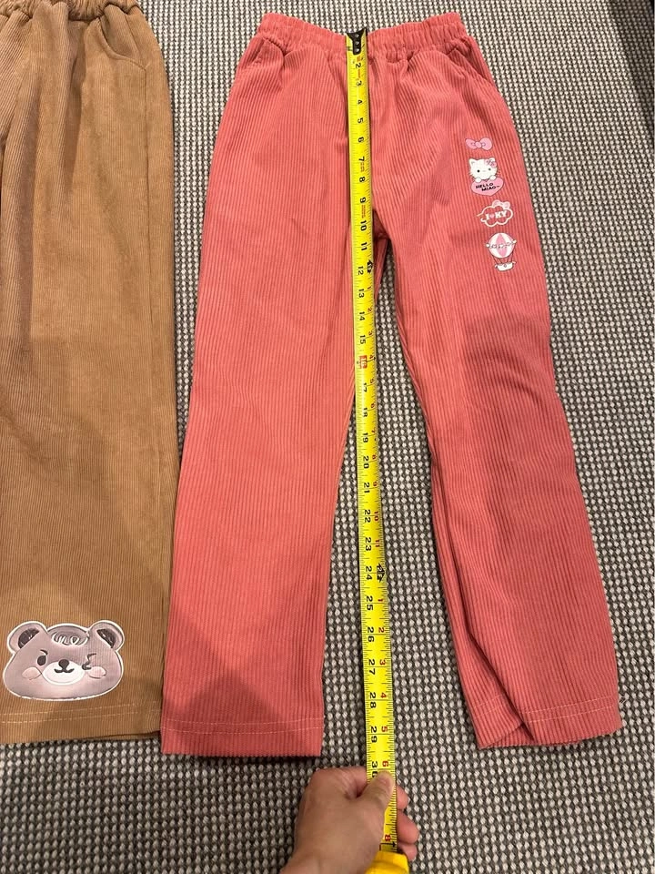 Lot of 3 Girls Corduroy Pants - Size 150 (10-12 yrs) - photo 4