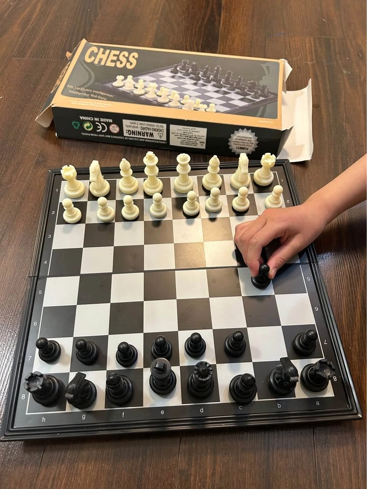 Magnetic Chess Set - Large Folding Board Game - photo 2