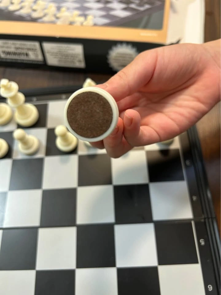 Magnetic Chess Set - Large Folding Board Game - photo 3