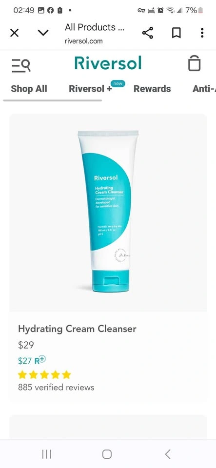 Riversol Cleanser (Hydrating Cream Cleanser) - photo 3