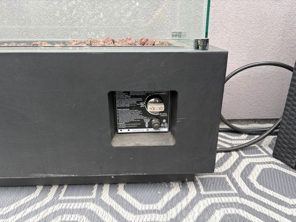 Outdoor fireplace - photo 3