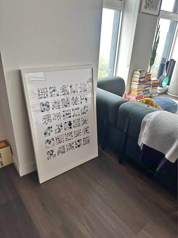 Big Art Professionally Framed