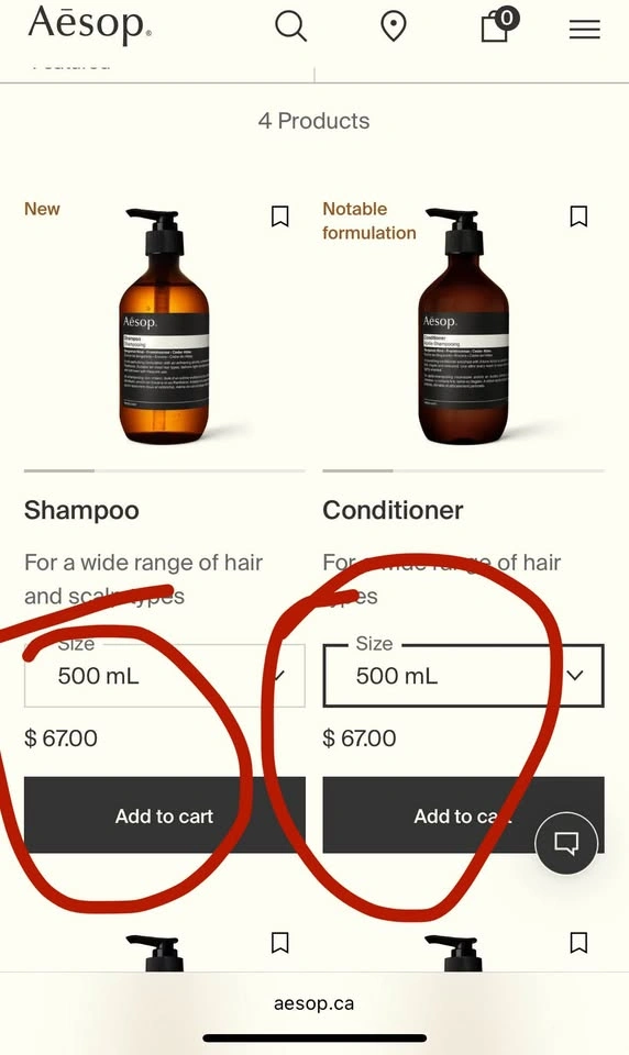 Aesop Shampoo and Conditioner - photo 4