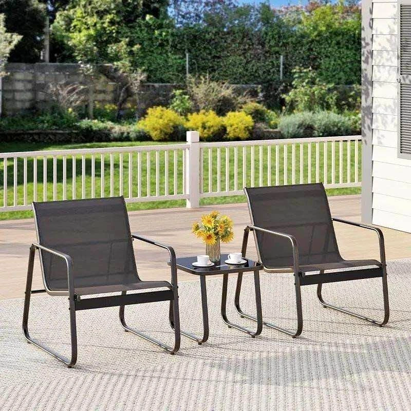 Outdoor 3 Piece Swinging Patio Set
