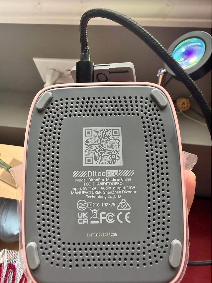 Divoom Ditoo Pro Retro Pixel Bluetooth Speaker