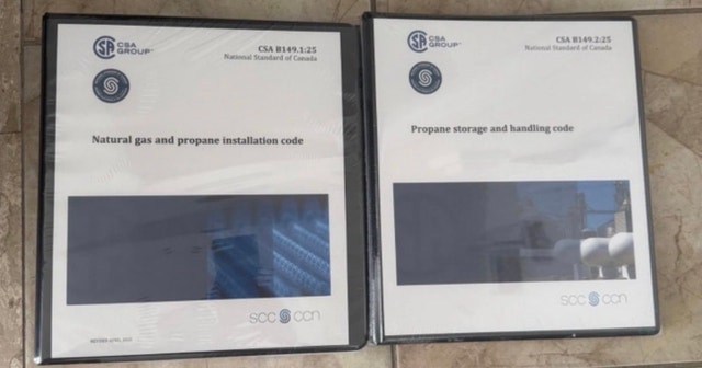 2025 CSA B149.1 & B149.2 Codebooks