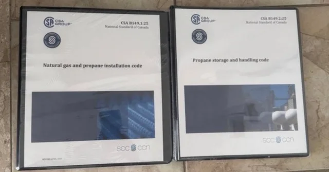 2025 CSA B149.1 & B149.2 Codebooks