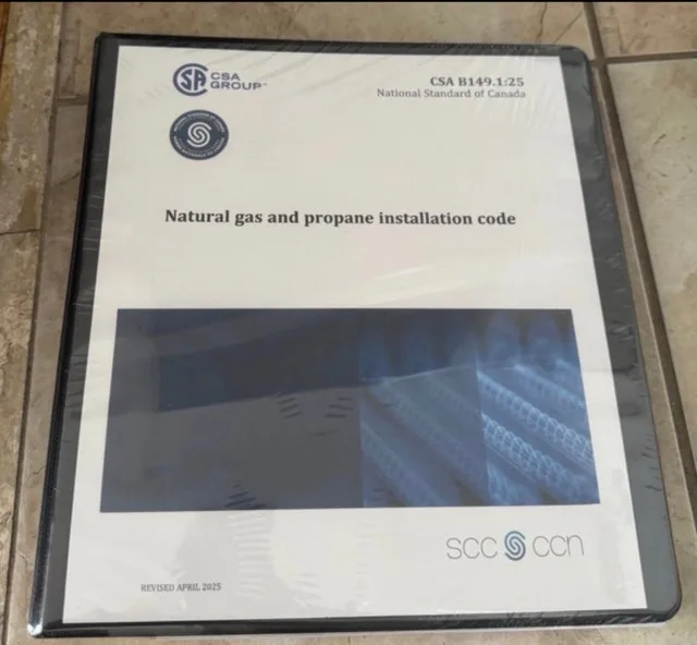 2025 CSA B149.1 & B149.2 Codebooks - photo 3