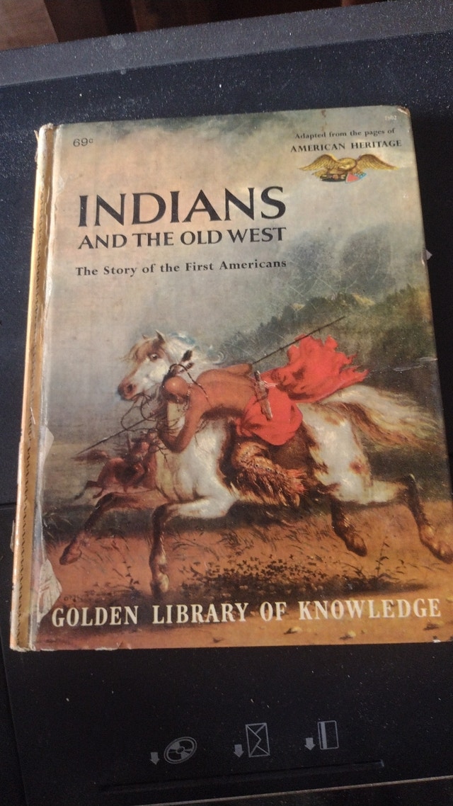 Indians and the Old West Children's Book