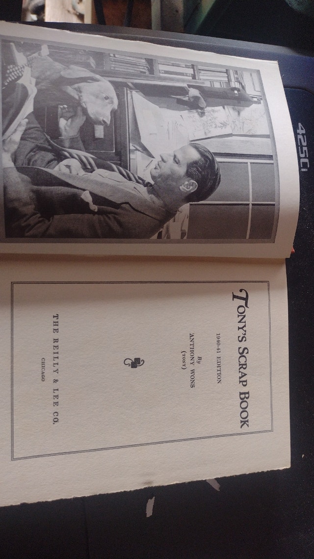 Tony's Scrap Book 1940-41 - photo 2