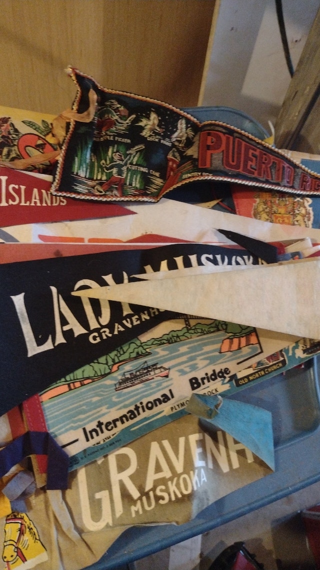 Vintage Canadian Souvenir Pennants - photo 3