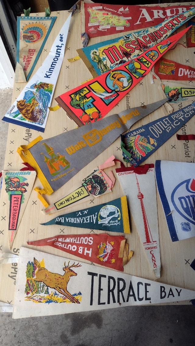 Vintage Canadian Souvenir Pennants - photo 4