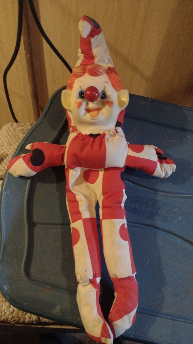 Ganz Bros Musical Clown Doll - Vintage