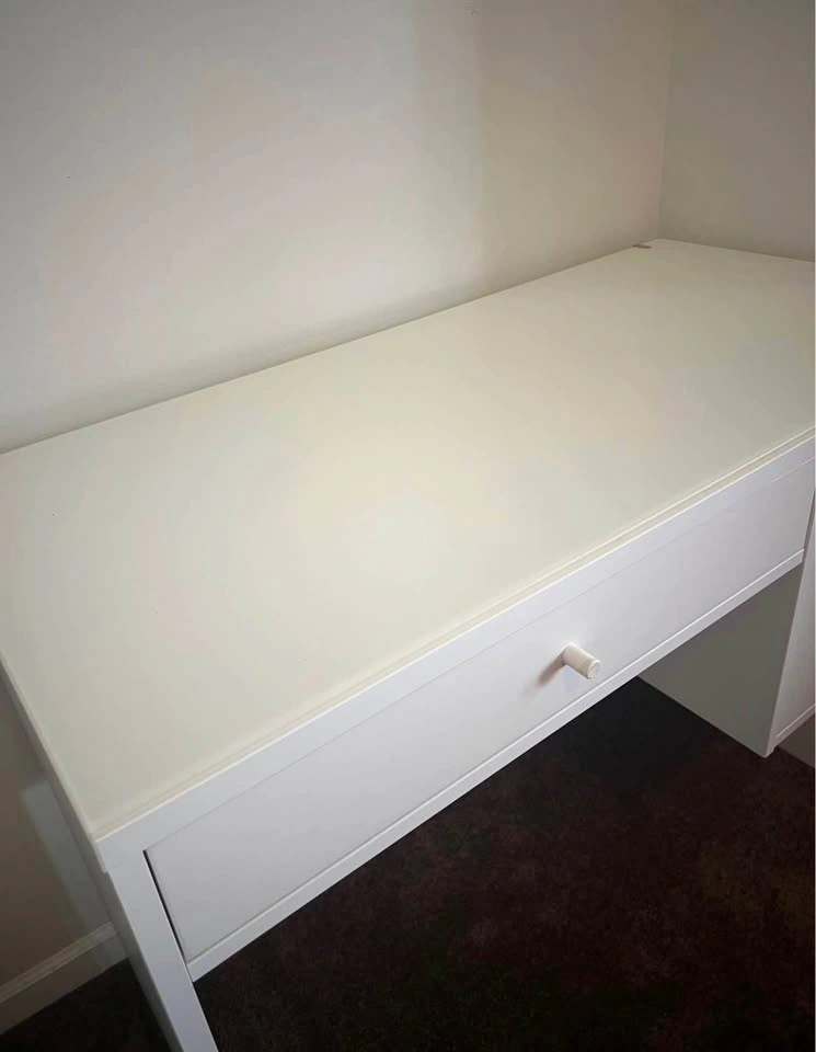 White IKEA SYVDE Vanity / Dressing Table - photo 2